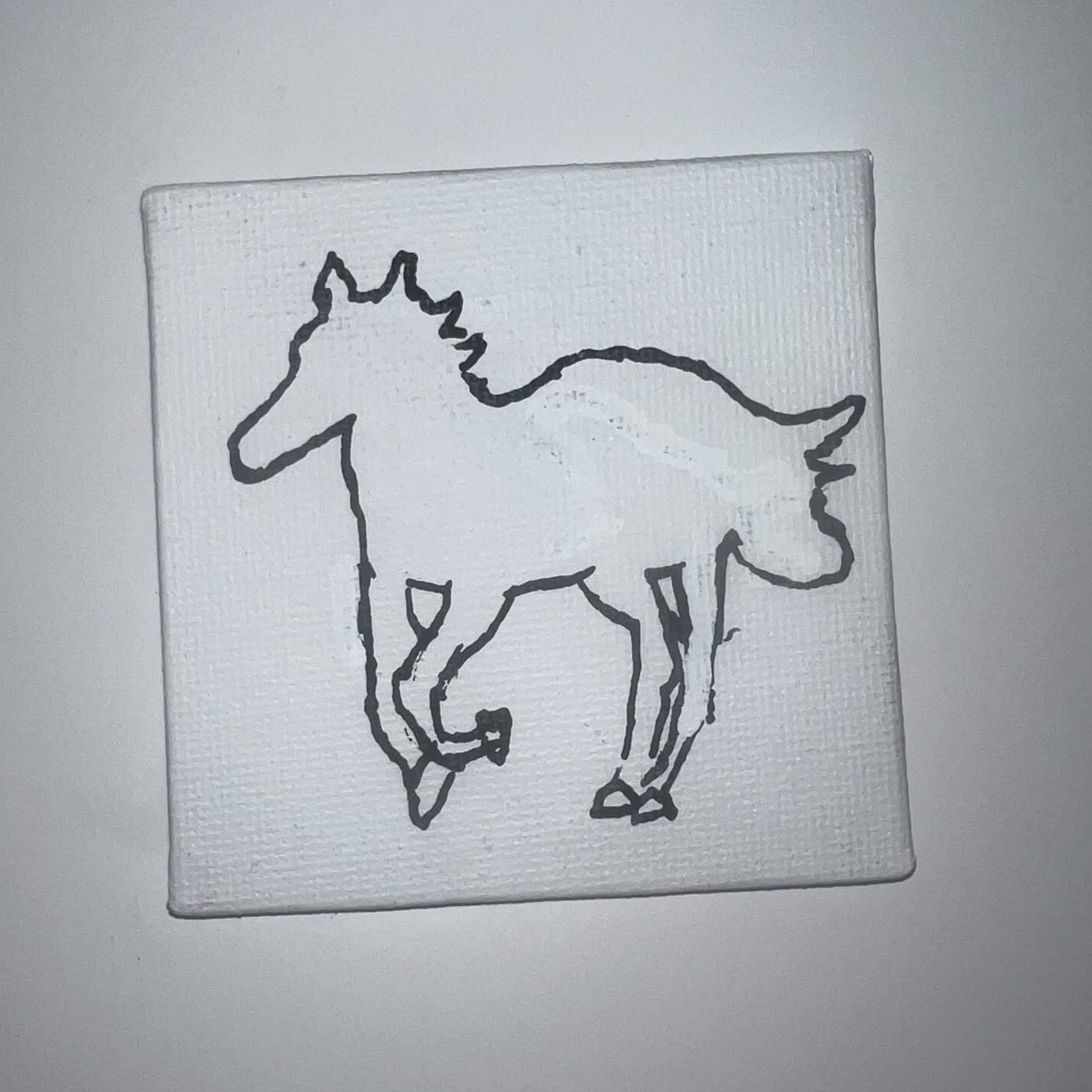 White Pony Tiny Painted Album